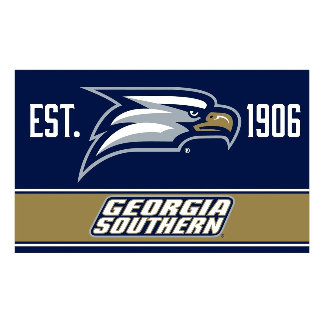 Georgia Southern Eagles Wood Sign with Frame Image 1