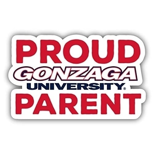 Gonzaga Bulldogs 4-Inch Laser Cut Proud Parent Decal Stiker 4-Pack Image 1