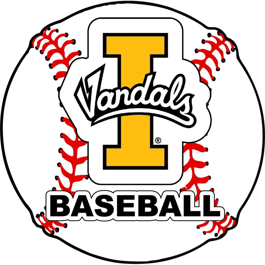 Idaho Vandals 4-Inch Round Baseball NCAA Passion Vinyl Decal Sticker Image 1