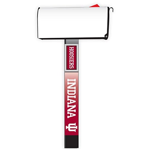 Indiana Hoosiers Mailbox Post Covers (2-Pack) Show Your Team Spirit Image 1