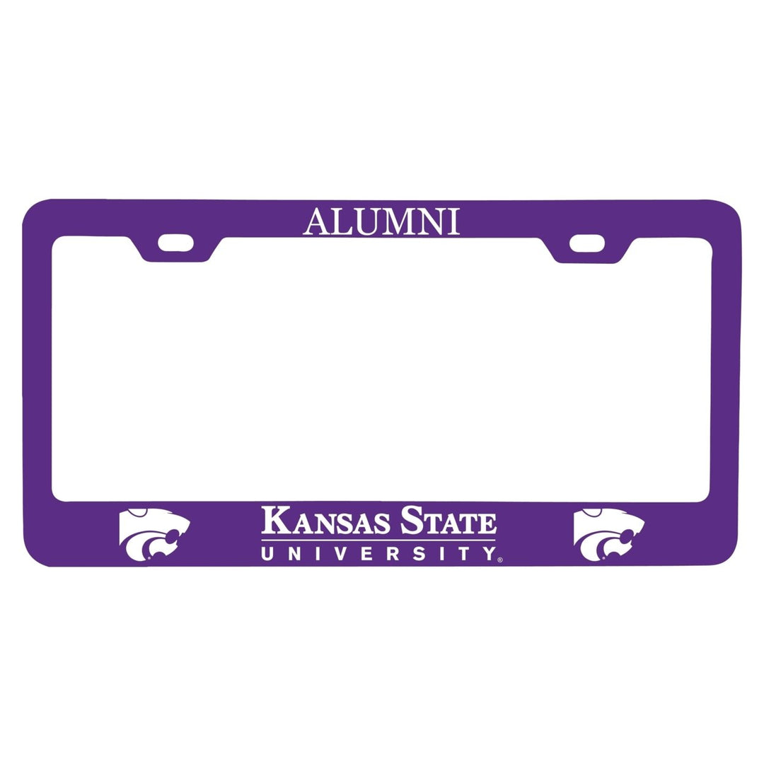 Kansas State Wildcats Alumni License Plate Frame Image 1