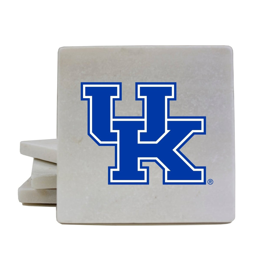 Kentucky Wildcats Marble Coasters - Elegantly Crafted, Officially Licensed Luxury Image 1