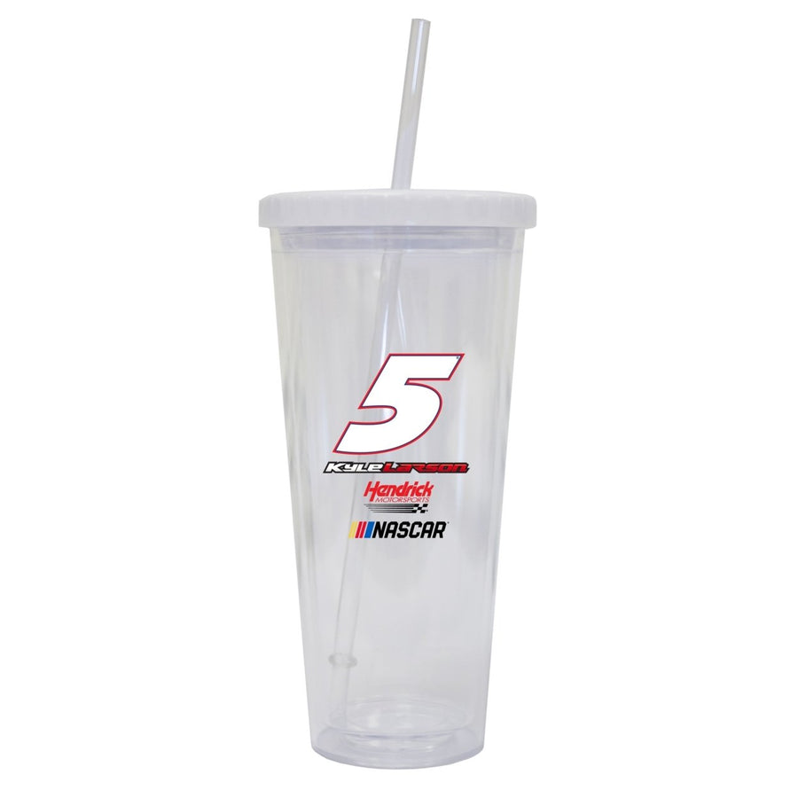 R and R Imports Kyle Larson NASCAR 5 24 oz Straw Tumbler Image 1