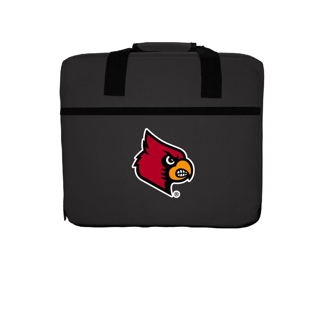 R and R Imports Louisville Cardinals Double Sided Seat Cushion Image 1