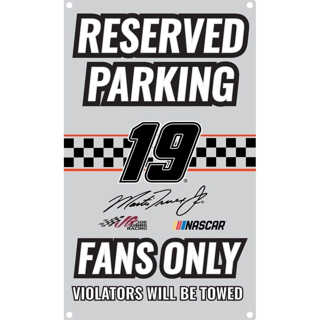 R and R Imports Martin Truex 19 Metal Sign  for 2020 Image 1