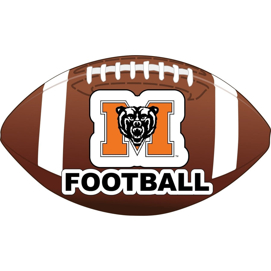 Mercer University 4-Inch Round Football NCAA Gridiron Glory Vinyl Decal Sticker Image 1