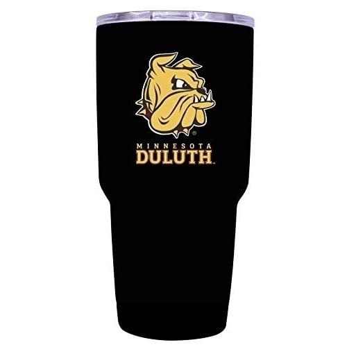 Minnesota Duluth Bulldogs Mascot Logo Tumbler - 24oz Color-Choice Insulated Stainless Steel Mug Image 1