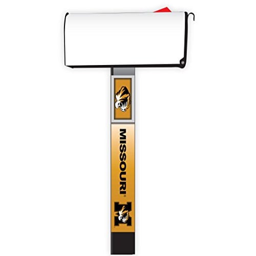 R and R Imports Missouri Tigers 2-Pack Mailbox Post Cover Image 1