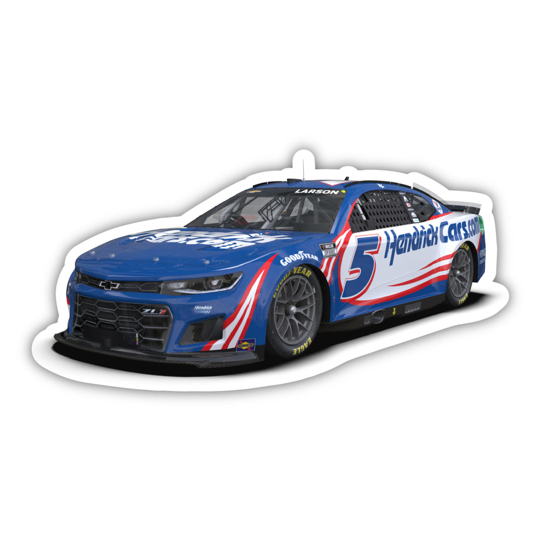 Nascar 5 Kyle Larson 4-Inch Vinyl Decal Stiker Car Design Image 1