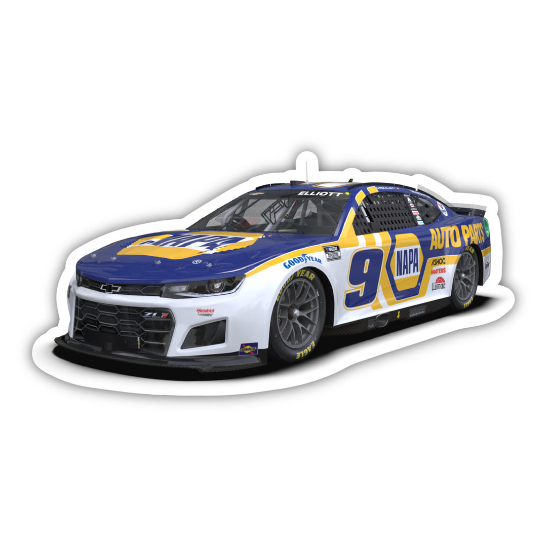 Nascar 9 Chase Elliott 4-Inch Vinyl Decal Stiker Car Design Image 1