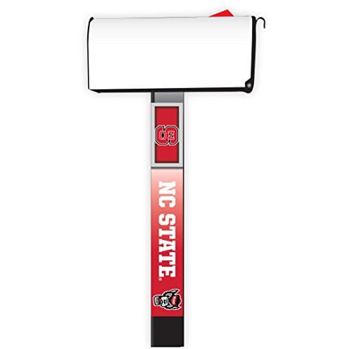 NC State Wolfpack Mailbox Post Covers (2-Pack) Show Your Team Spirit Image 1