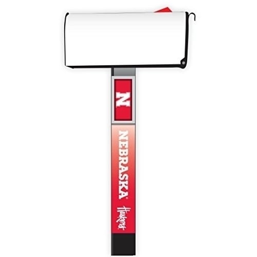 Nebraska Cornhuskers Mailbox Post Covers (2-Pack) Show Your Team Spirit Image 1