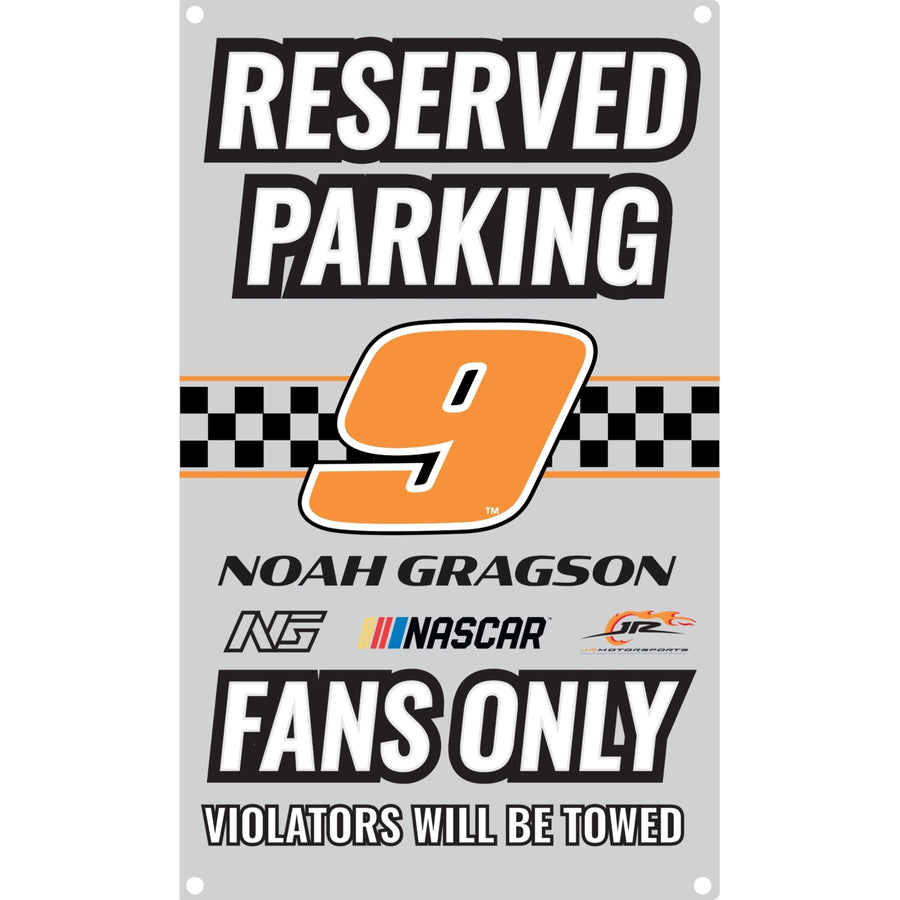 R and R Imports Noah Gragson 9 Metal Sign  for 2021 Image 1