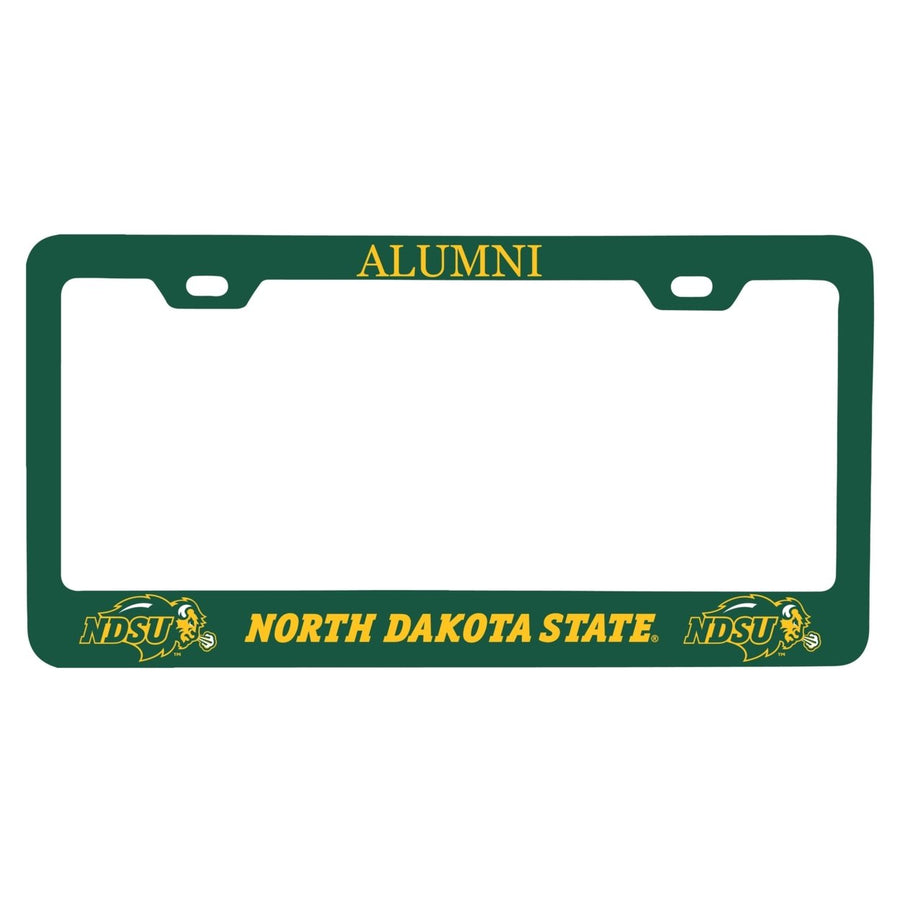 NCAA North Dakota State Bison Alumni License Plate Frame - Colorful Heavy Gauge Metal, Officially Licensed Image 1