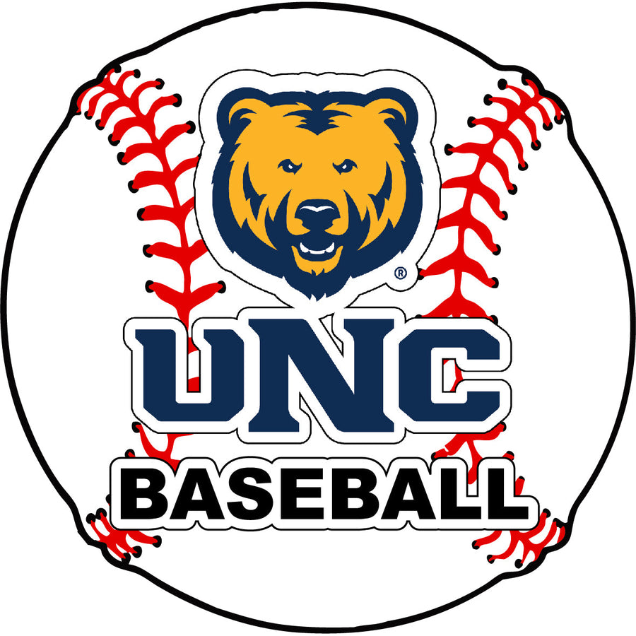 Northern Colorado Bears 4-Inch Round Baseball NCAA Passion Vinyl Decal Sticker Image 1