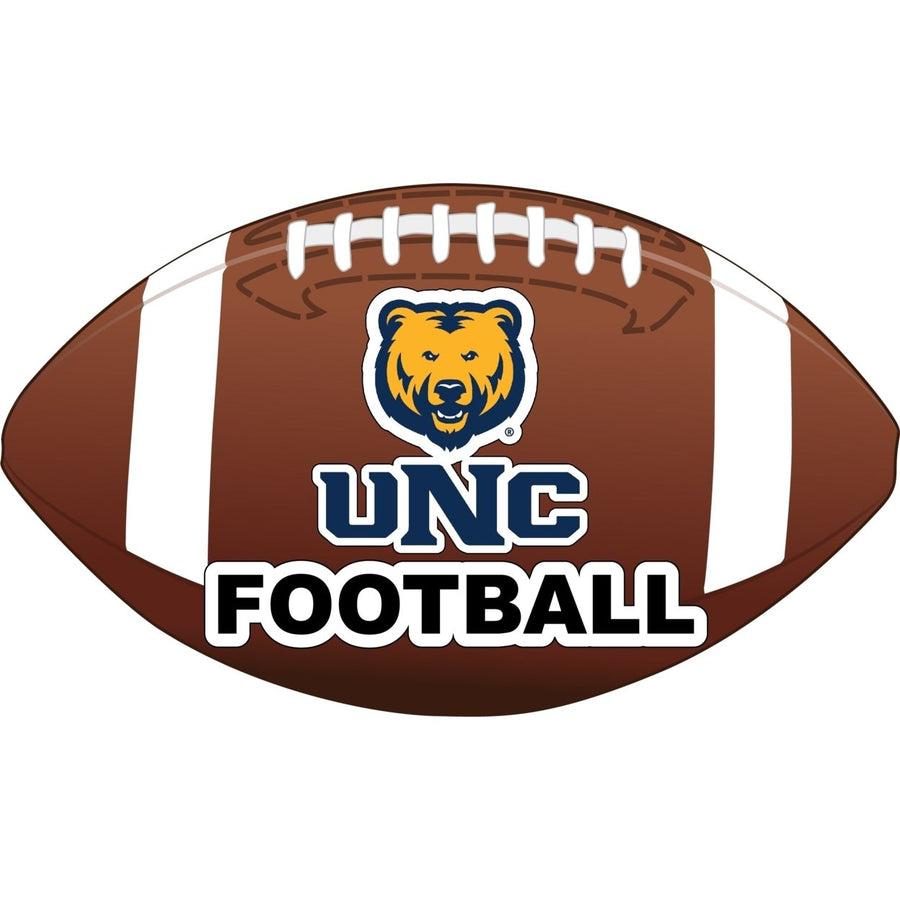 Northern Colorado Bears 4-Inch Round Football NCAA Gridiron Glory Vinyl Decal Sticker Image 1