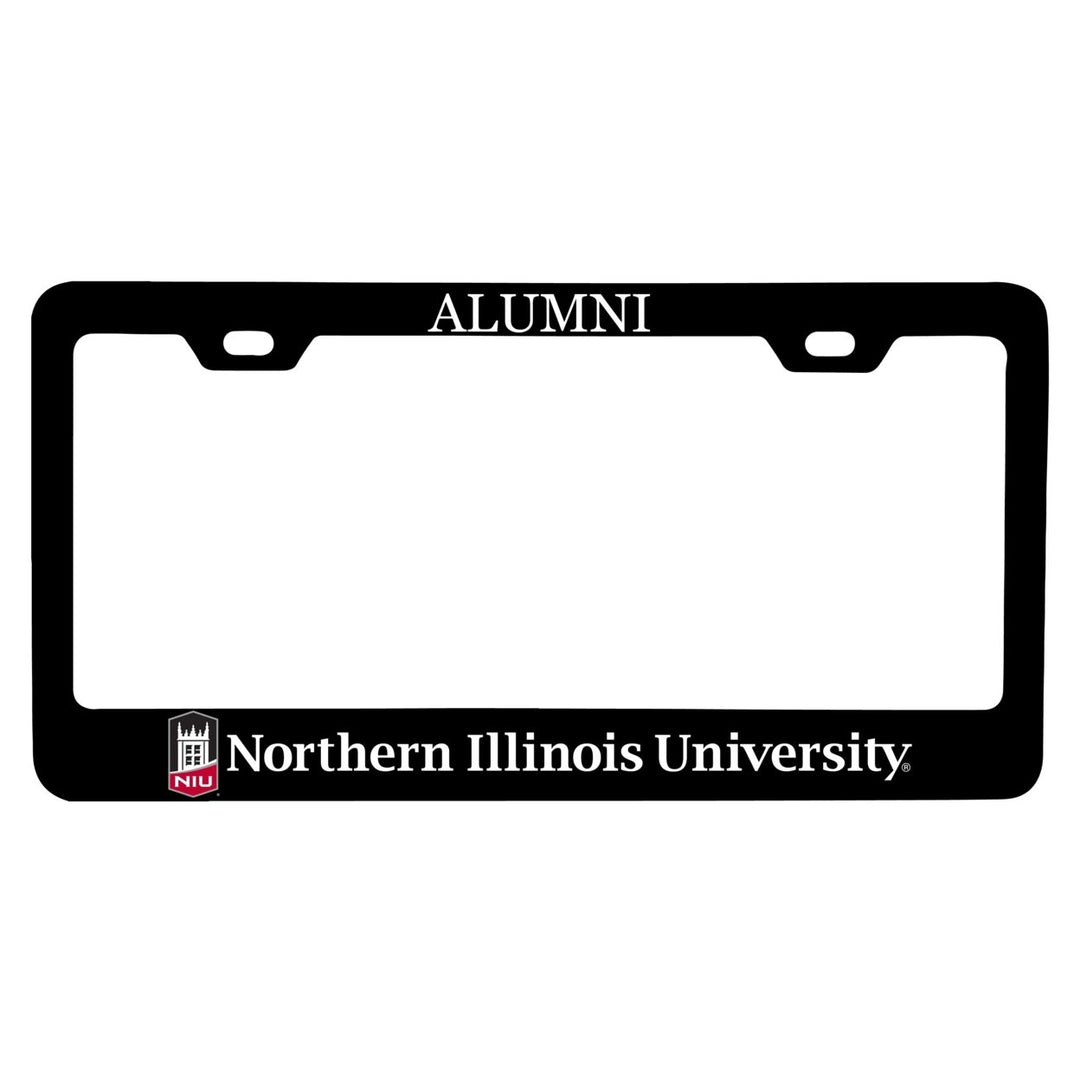 NCAA Northern Illinois Huskies Alumni License Plate Frame - Colorful Heavy Gauge Metal, Officially Licensed Image 1