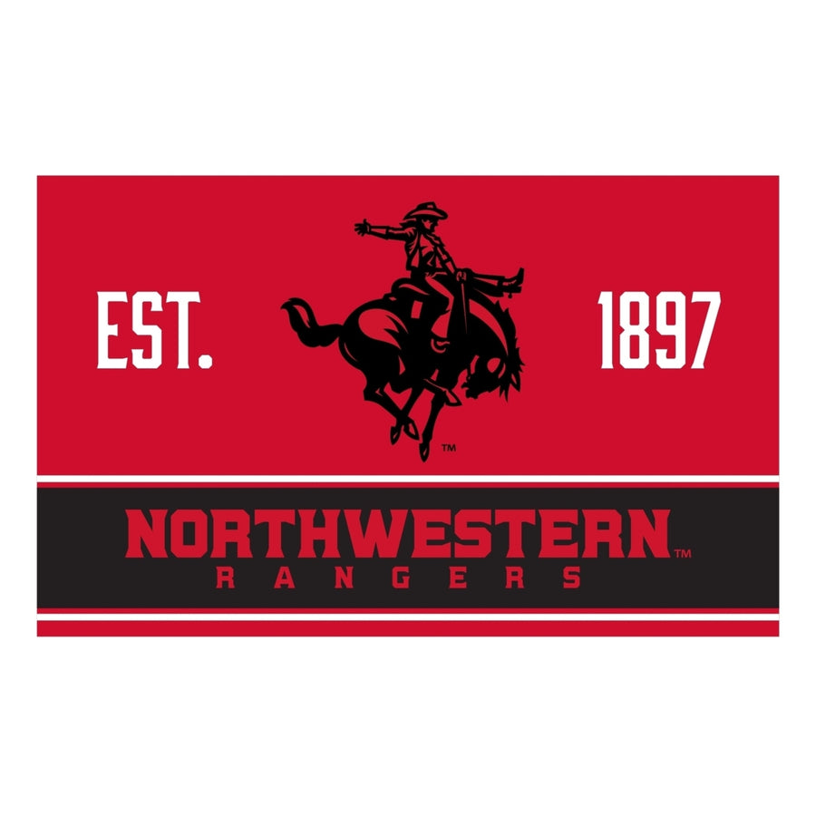 Northwestern Oklahoma State University Wood Sign with Frame Image 1
