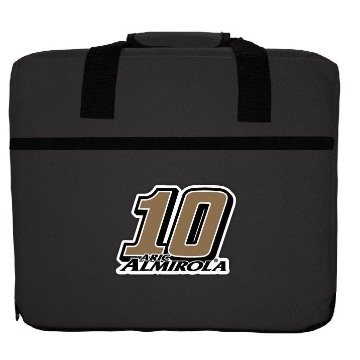R and R Imports Officially Licensed NASCAR Aric Almirola 10 Single Sided Seat Cushion  for 2020 Image 1