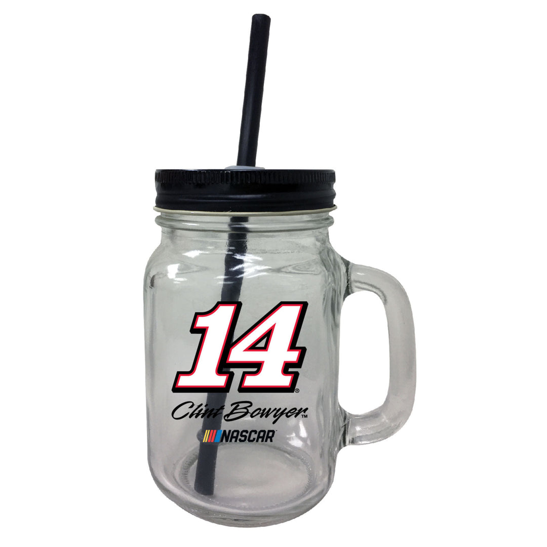 R and R Imports Officially Licensed NASCAR Clint Bowyer 14 Jar Tumbler for 2020 Image 1