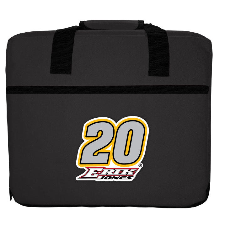 R and R Imports Officially Licensed NASCAR Erik Jones 20 Single Sided Seat Cushion  for 2020 Image 1