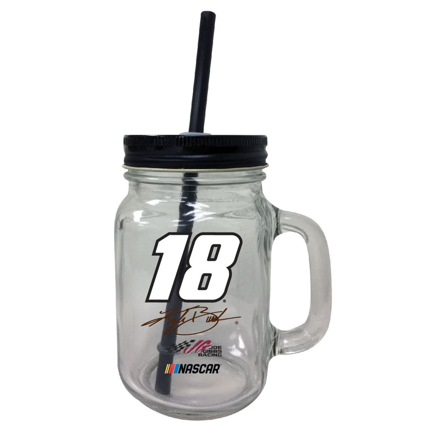 R and R Imports Officially Licensed NASCAR Kyle Busch 18 Jar Tumbler for 2020 Image 1