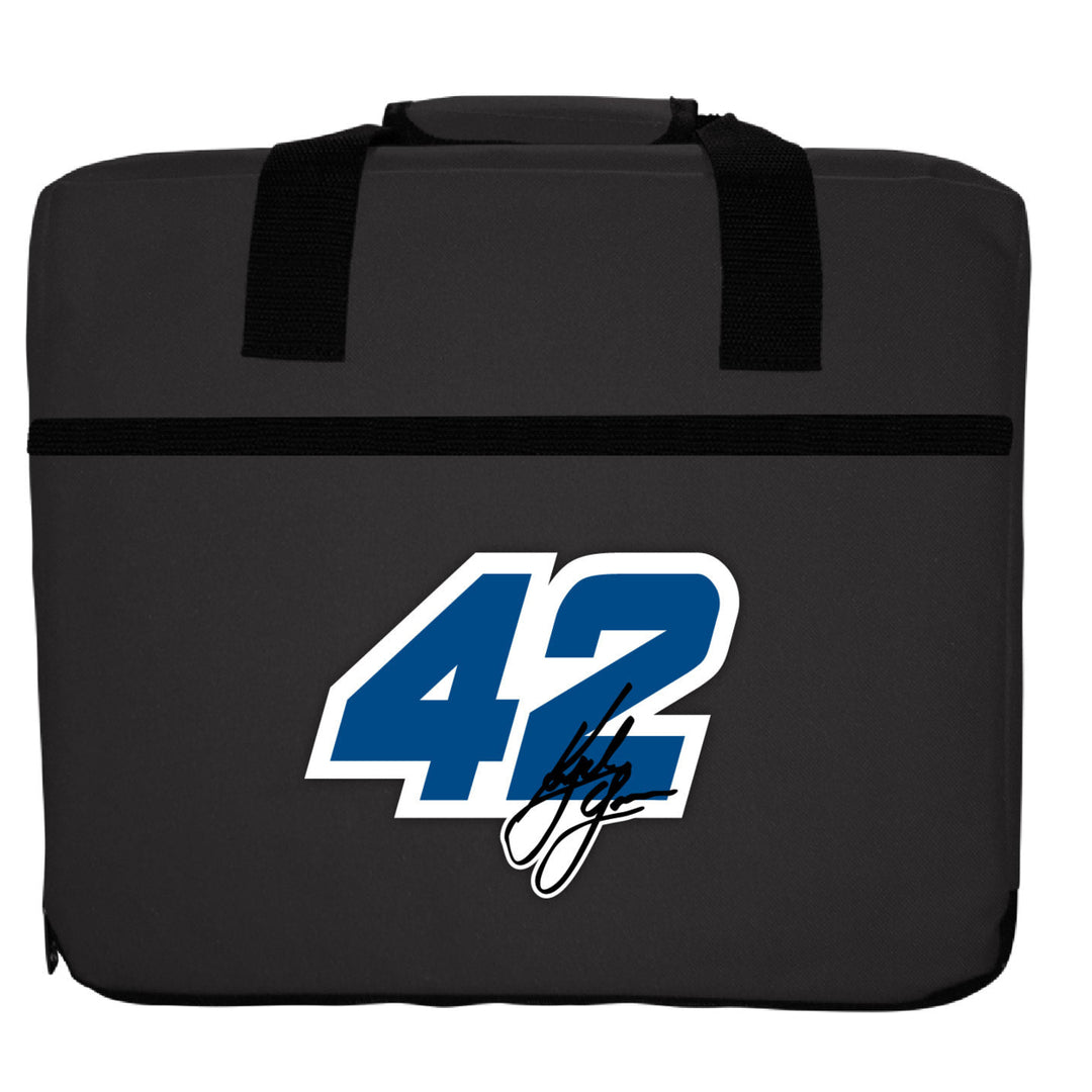 R and R Imports Officially Licensed NASCAR Kyle Larson 42 Single Sided Seat Cushion  for 2020 Image 1