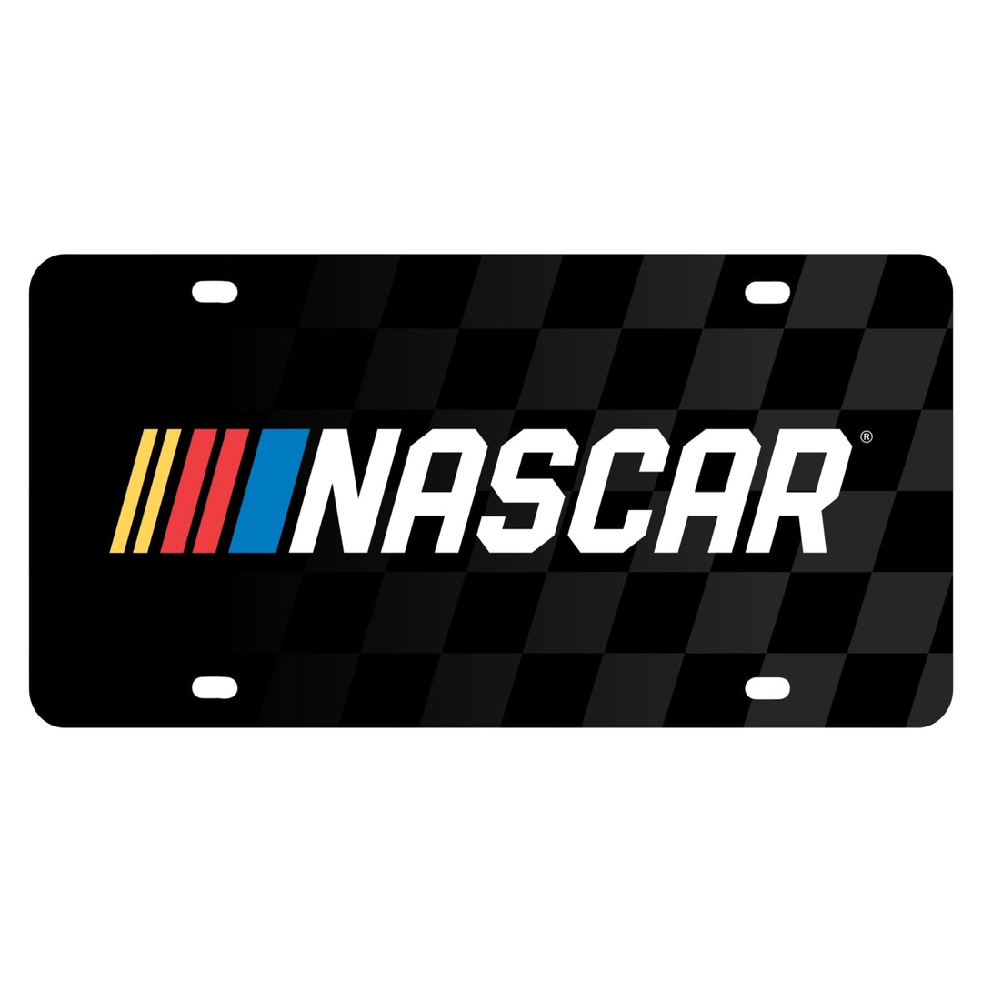 Officially Licensed NASCAR License Plate Image 1