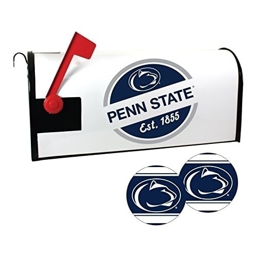 R and R Imports Penn State Nittany Lions Magnetic Mailbox Cover and Sticker Set Image 1