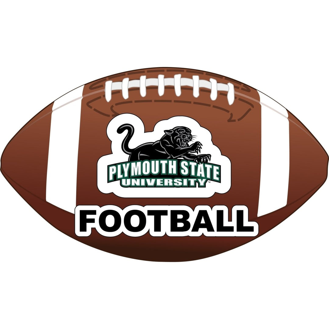 Plymouth State University 4-Inch Round Football NCAA Gridiron Glory Vinyl Decal Sticker Image 1