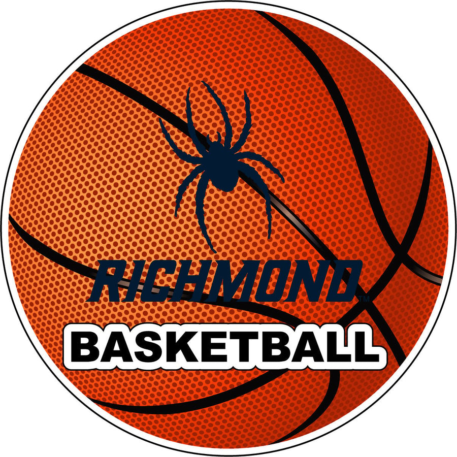 Richmond Spiders 4-Inch Round Basketball NCAA Hoops Pride Vinyl Decal Sticker Image 1