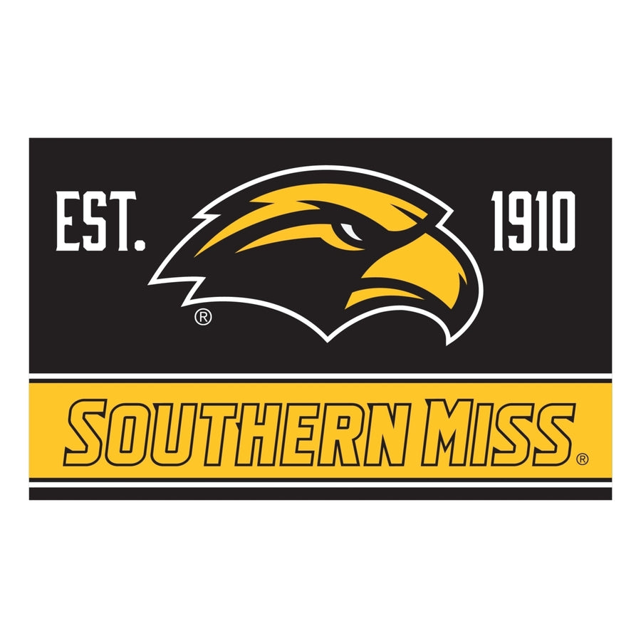 Southern Mississippi Golden Eagles Wood Sign with Frame Image 1