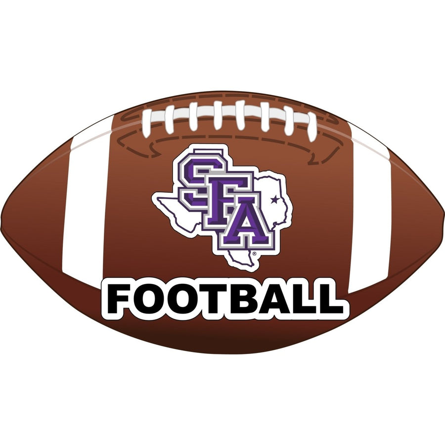 Stephen F. Austin State University 4-Inch Round Football NCAA Gridiron Glory Vinyl Decal Sticker Image 1