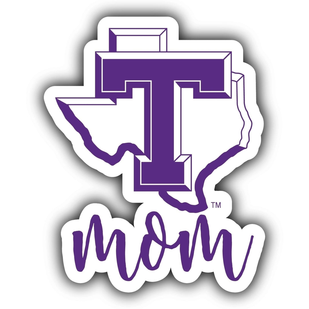 Tarleton State University 4-Inch Proud Mom NCAA - Durable School Spirit Vinyl Decal Perfect Image 1