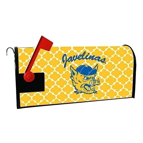 Texas AandM Kingsville Javelinas NCAA Officially Licensed Mailbox Cover Moroccan Design Image 1