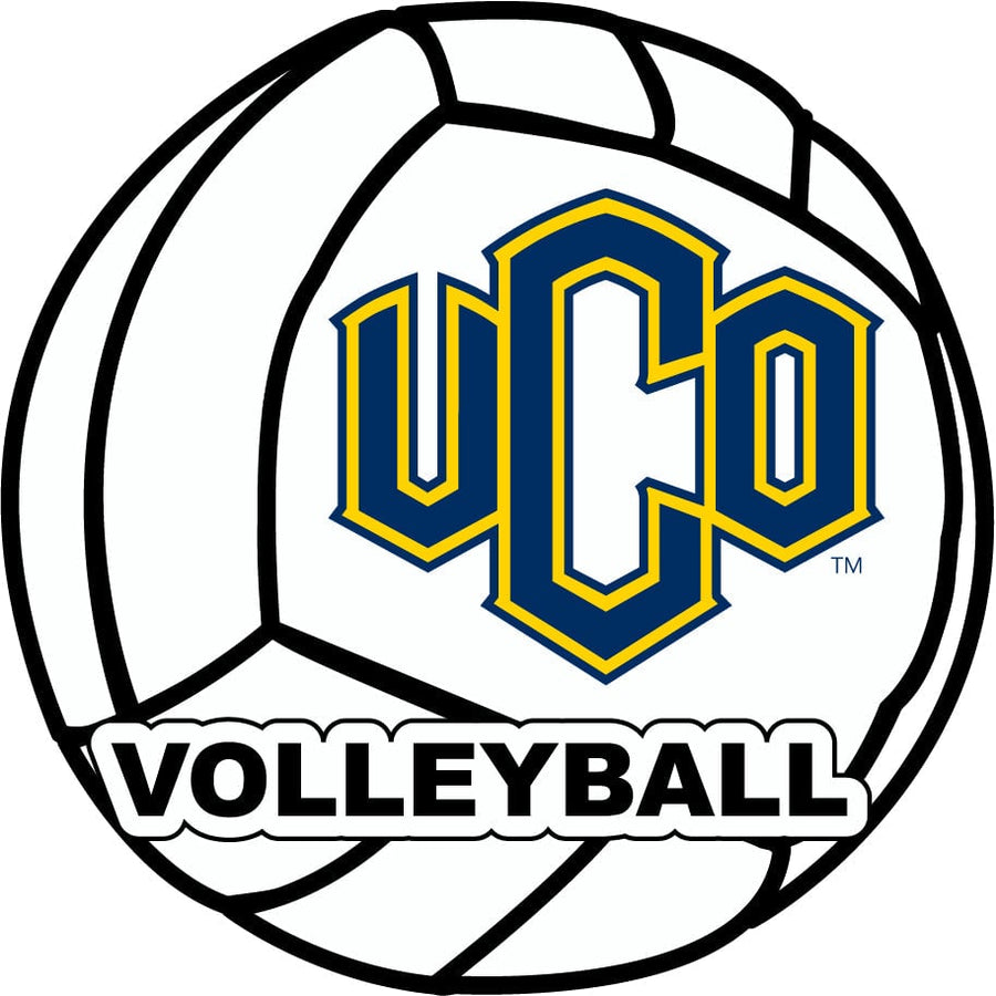 University of Central Oklahoma Bronchos 4-Inch Round Volleyball NCAA Vinyl Decal Sticker for Fans, Students, and Alumni Image 1