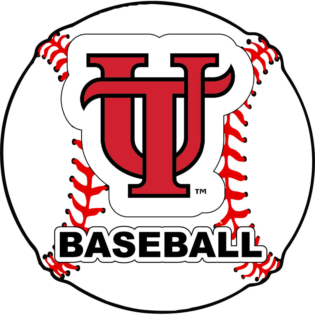 University of Tampa Spartans 4-Inch Round Baseball NCAA Passion Vinyl Decal Sticker Image 1