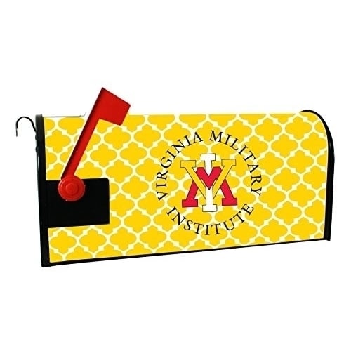 VMI Keydets NCAA Officially Licensed Mailbox Cover Moroccan Design Image 1