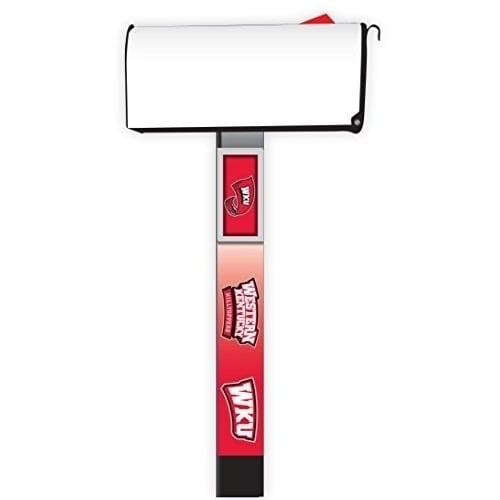 Western Kentucky Hilltoppers Mailbox Post Covers (2-Pack) Show Your Team Spirit Image 1