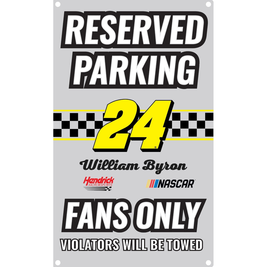R and R Imports William Byron 24 Metal Sign  for 2020 Image 1