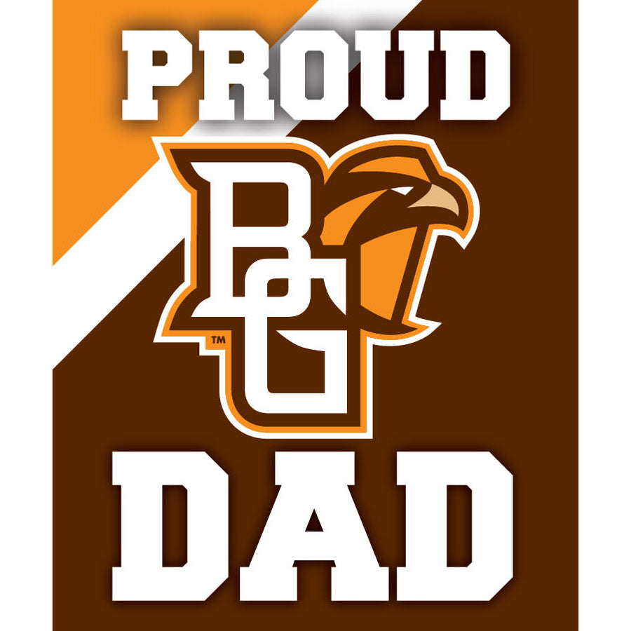 Bowling Green Falcons 5x6-Inch Proud Dad NCAA - Durable School Spirit Vinyl Decal Perfect Image 1