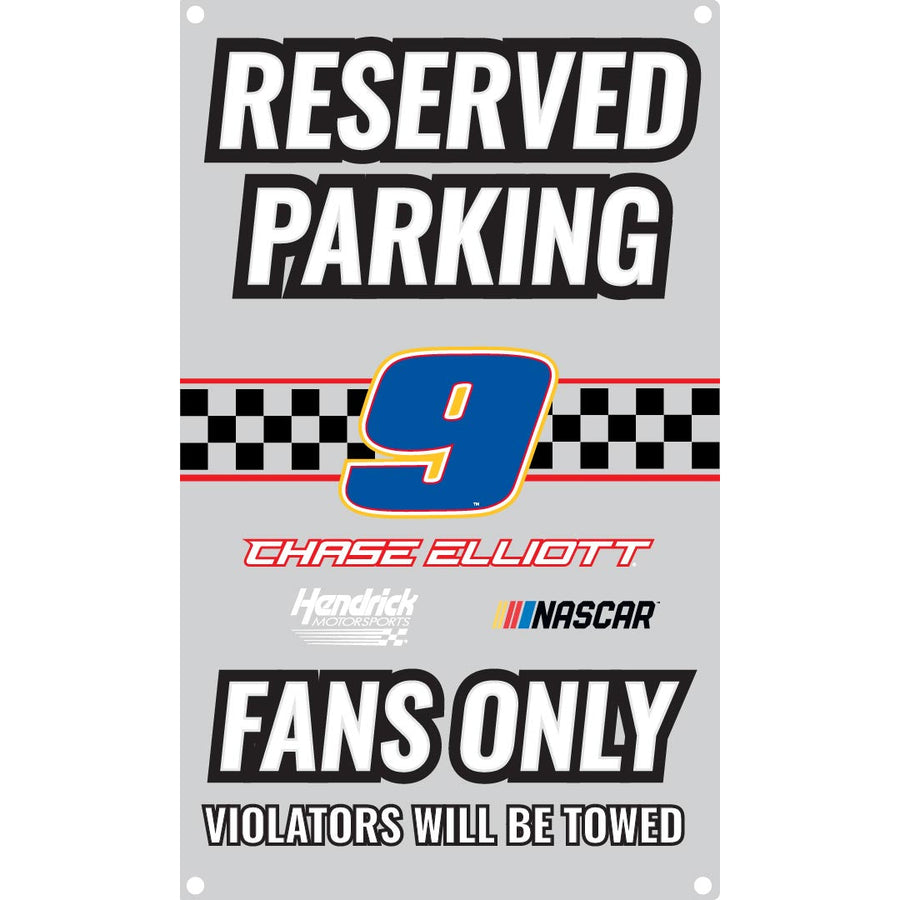 R and R Imports, Inc Chase Elliott 9 Metal Sign  for 2020 Image 1