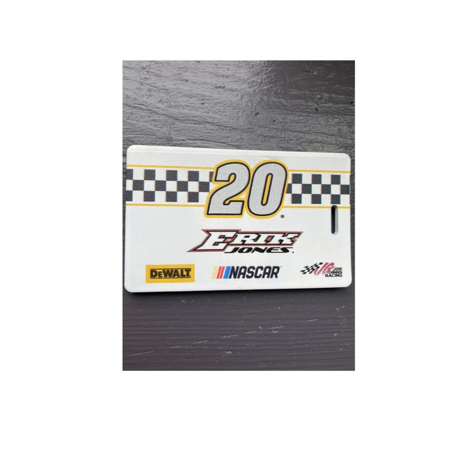 R and R Imports, Inc Erik Jones 20 Luggage Tag 2-Pack for 2020 Image 1