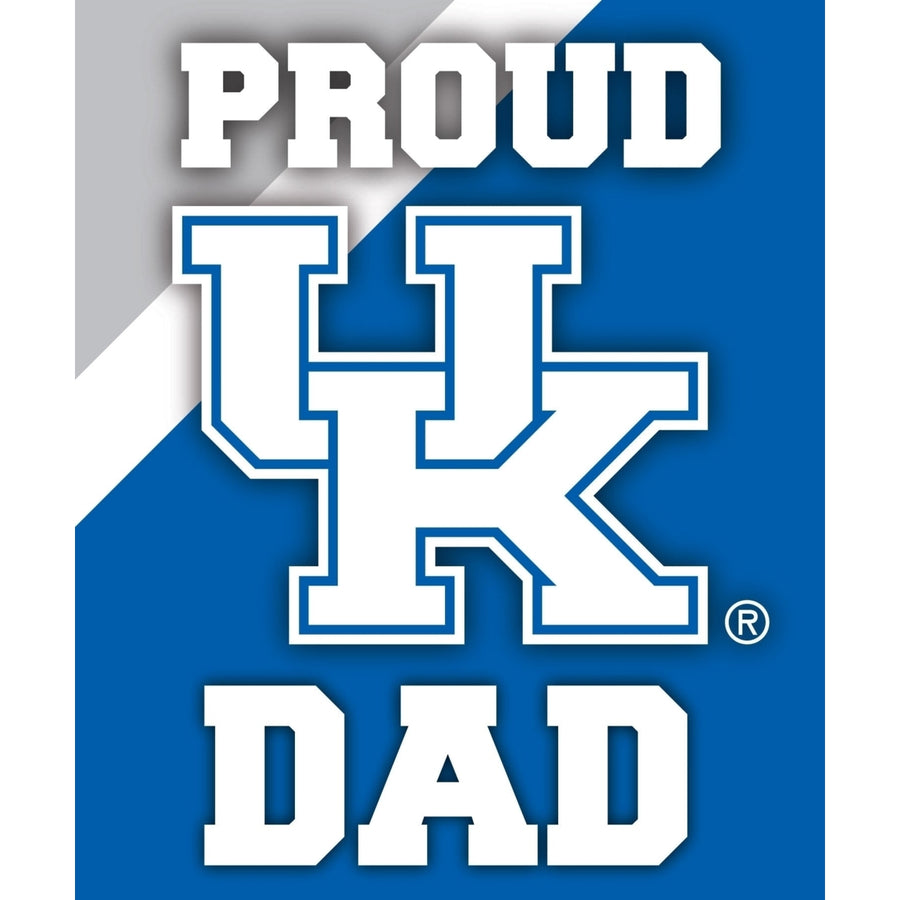 Kentucky Wildcats 5x6-Inch Proud Dad NCAA - Durable School Spirit Vinyl Decal Perfect Image 1
