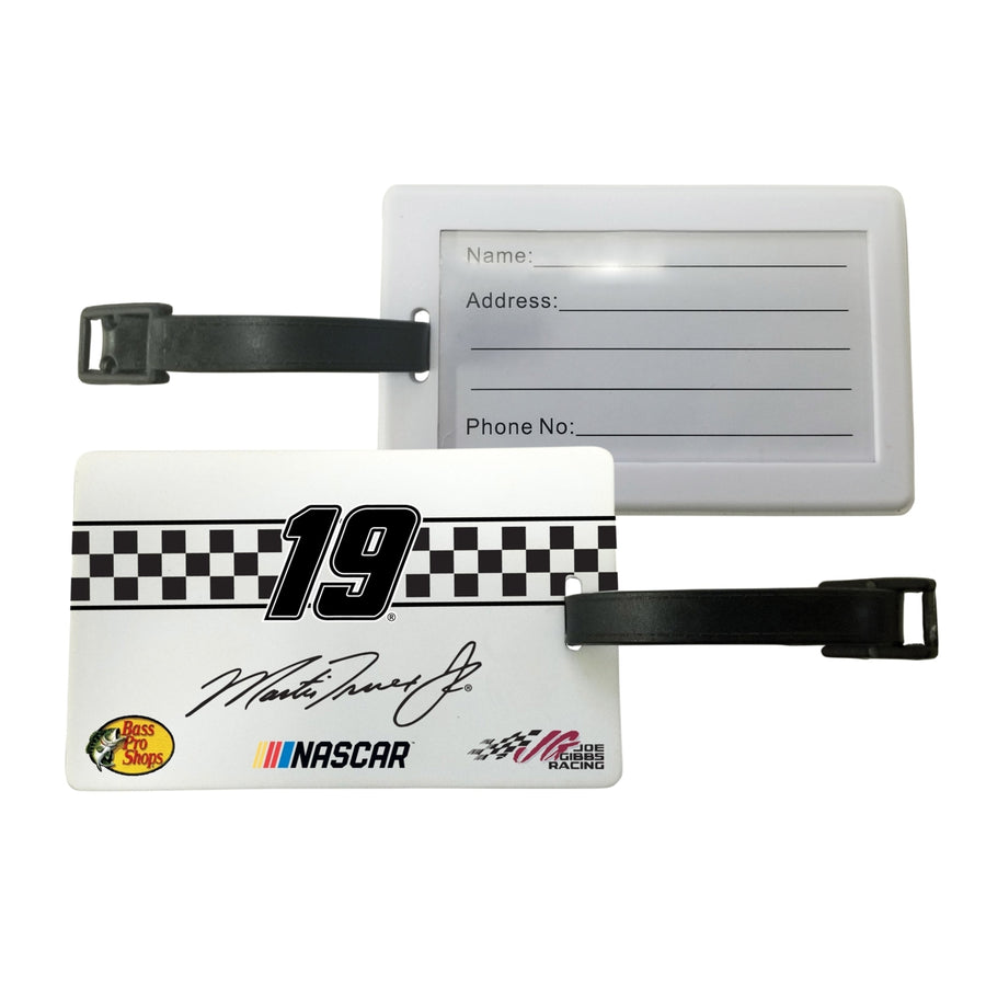 R and R Imports, Inc Martin Truex 19 Luggage Tag 2-Pack for 2020 Image 1