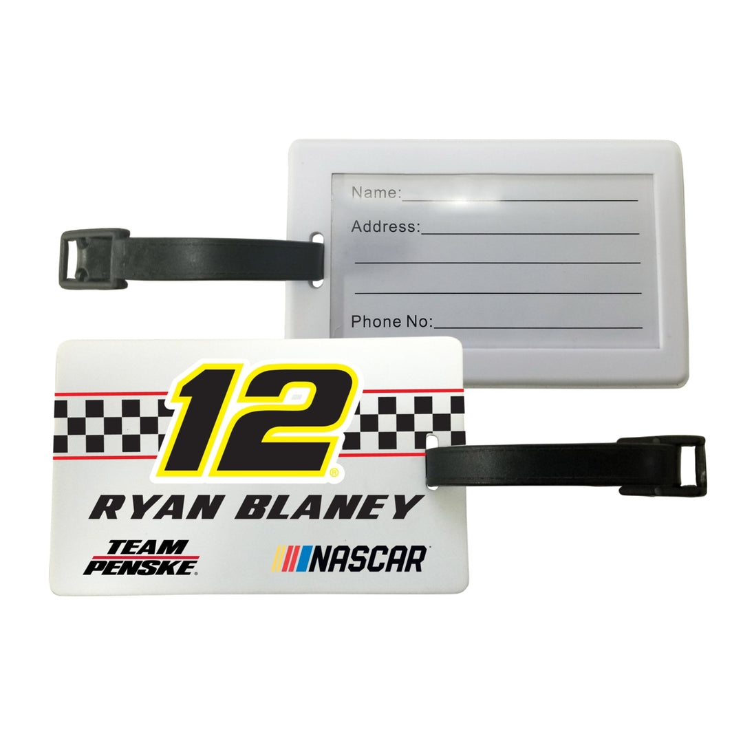 R and R Imports, Inc Ryan Blaney 12 Luggage Tag 2-Pack for 2020 Image 1