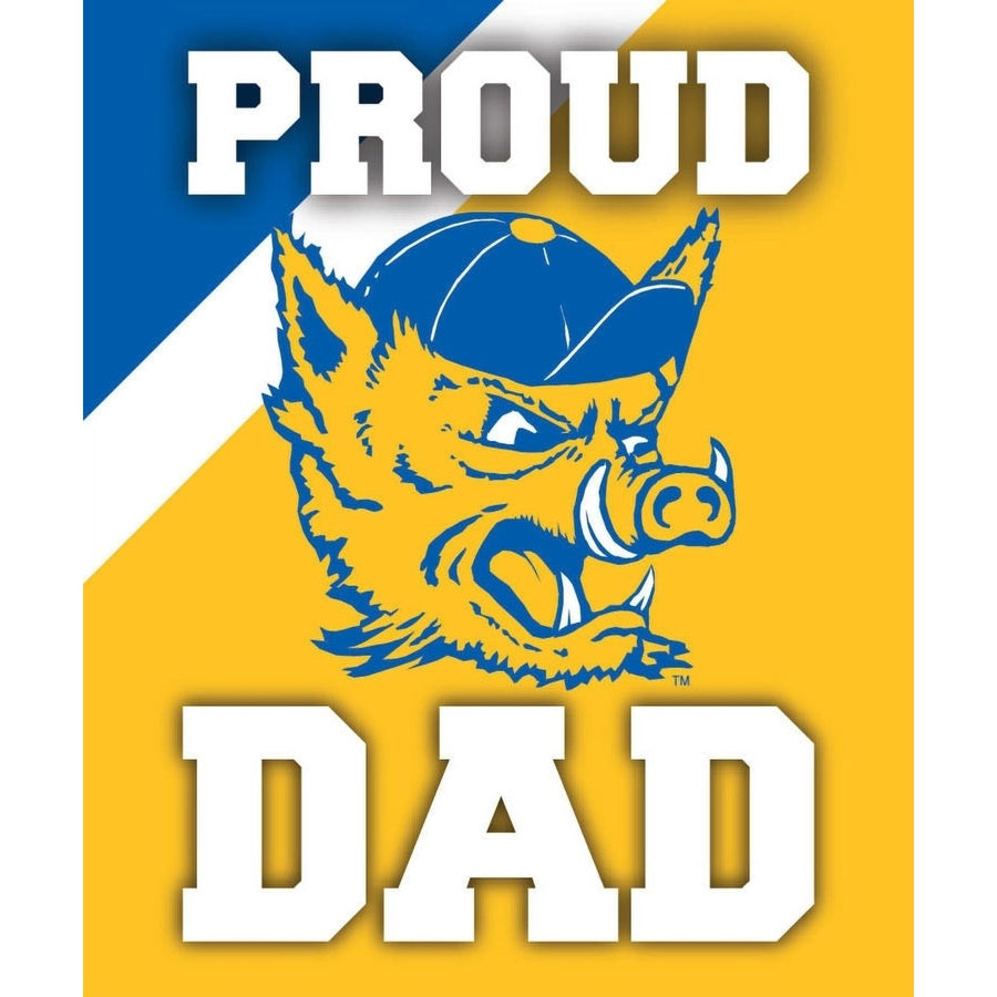 Texas AandM Kingsville Javelinas 5x6-Inch Proud Dad NCAA - Durable School Spirit Vinyl Decal Perfect Image 1