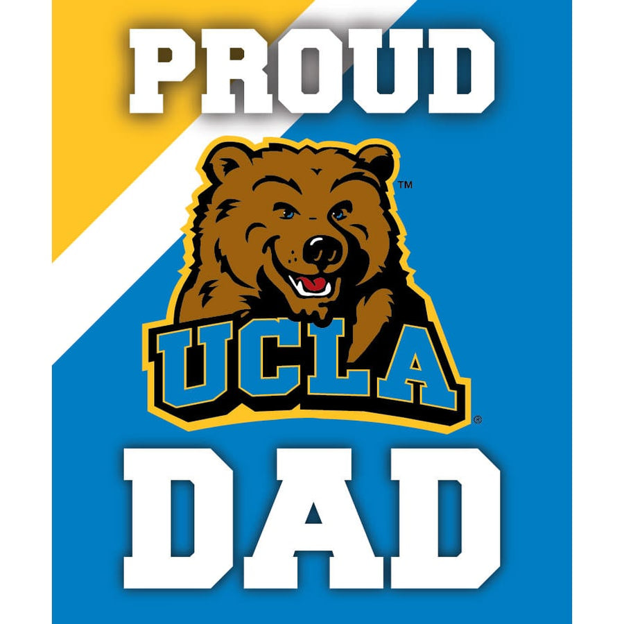 UCLA Bruins 5x6-Inch Proud Dad NCAA - Durable School Spirit Vinyl Decal Perfect Image 1