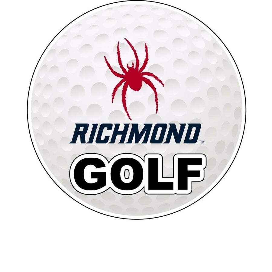 Richmond Spiders 4-Inch Round Golf NCAA Fairway Fervor Vinyl Decal Sticker Image 1