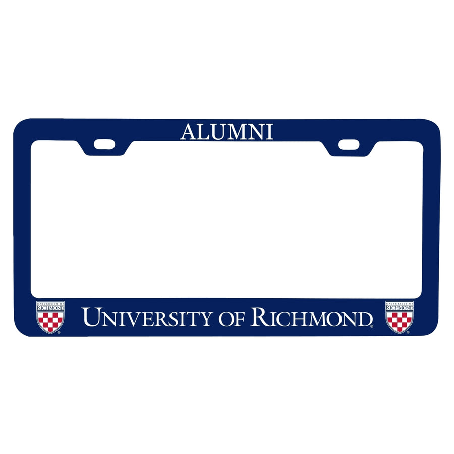 NCAA Richmond Spiders Alumni License Plate Frame - Colorful Heavy Gauge Metal, Officially Licensed Image 1